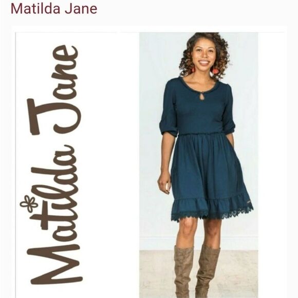 MATILDA JANE: Hold the Key Dress - Size Medium - Picture 1 of 12